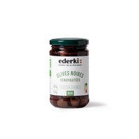 Organic pitted black olives 280g