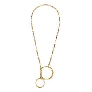 Verknüpfte Goldkette, verstellbar, 70 cm