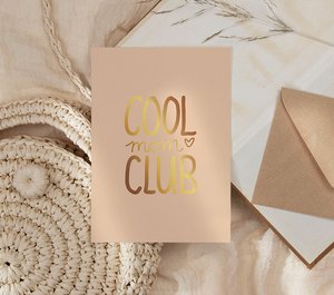 Map | With gold foil | Cool mom club