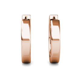 Eclat Earrings - Rose Gold and Crystal