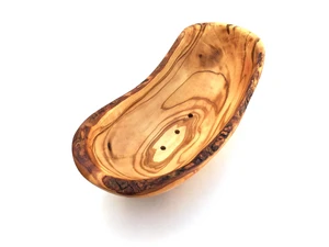 XL zeepbakje zeepbakje naturel geslepen olijfhout