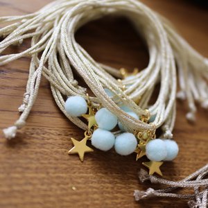 Enkelbandje Beige Goud