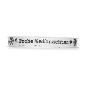 Druckband "Frohe Weihnachten"