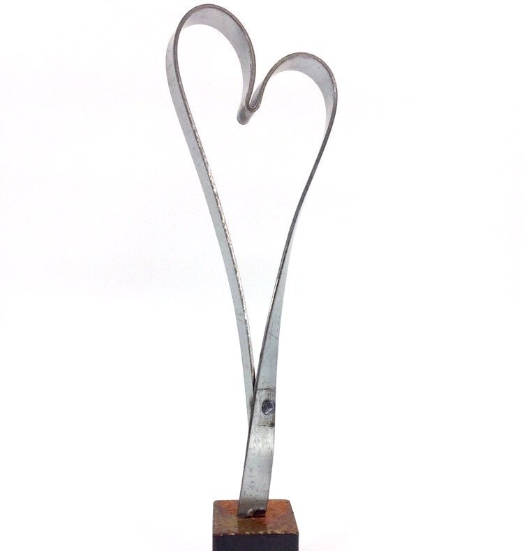 Metalskulptur "Rubigo Heart"