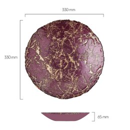 Gold Marble Bowl