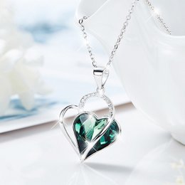 Halskette Doubleheart