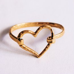 Bangle with XL heart