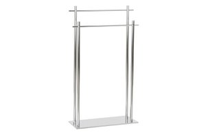 STEEL TOWEL RAIL 47X20X81 SILVER PB183518