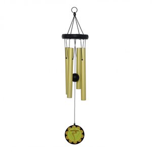 Wind Chime Nature's Melody Chakra Solar Plexus/Manipura, MDC24SP, Yellow, 60 cm