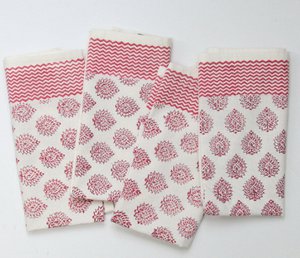 Napkins Set of 4 | Little Lotus Roza