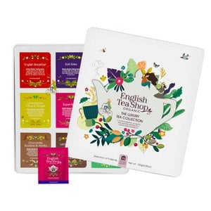 ETS - Tee-Geschenkbox aus Metall "Luxury Tea Collection" mit 72 BIO-Tees