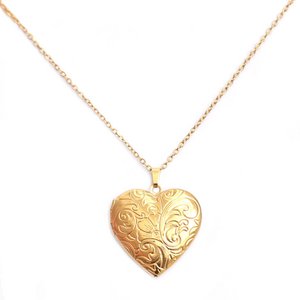 Goldkette verriegelt es