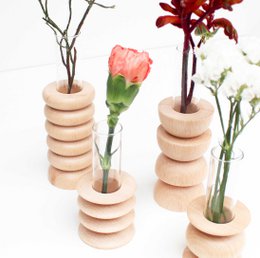 Totem Holzvase - Short Nº 1
