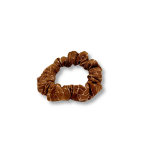 Scrunchie Mini "Terra Bloom" - Bamboo cotton