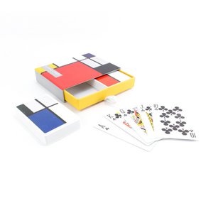 Set of 2 card games, Piet Mondriaan