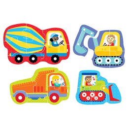 Hands at Play Construction Vehicles 2+