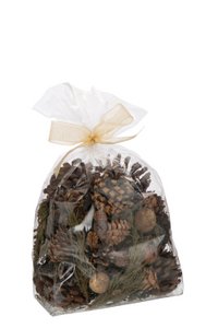 J-Line droogbloemen Mix - riet - naturel