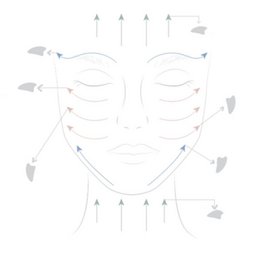Sæt med 11 + 1 gratis - grøn jadesten Gua Sha med låg