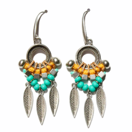 ARAUCA&nbsp;colorful and lightweight statement earrings