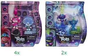 Trolls World Tour Bobble 2 Sortimente 17,5 x 19 cm