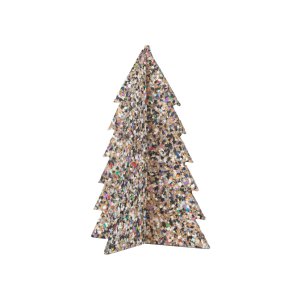 Liga - Strand sauberer Kerstboom 20 cm - Multicolor
