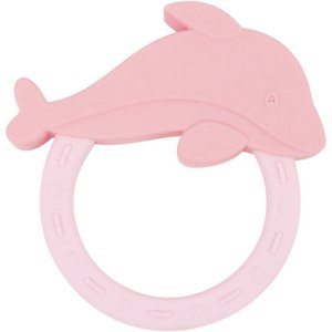 Koly Beißring Delphin rosa