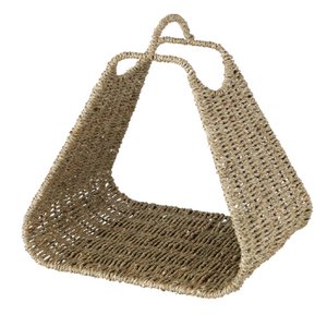 Magazine basket Beris seagrass 34x29cm