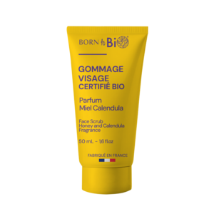 Face scrub Sensitive skin Organic Calendula Honey Cosmos Organic - Born to Bio 75mL