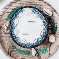 Dollar des sables candle Size L coconut shell