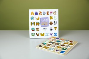 Cooles Tier-Alphabet-Puzzle