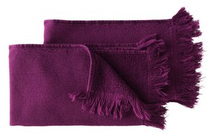 Set of 2 guest napkins Luna Purple Rain 50 x 30