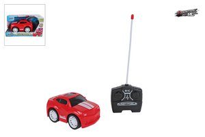 Roadstar RC auto 27MHZ rood
