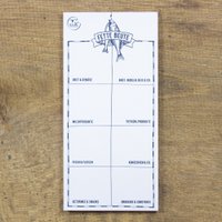 Block Fat Booty Shopping List