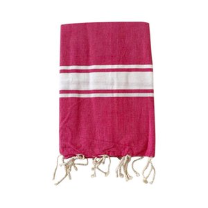 traditional Fouta kozo fuschia