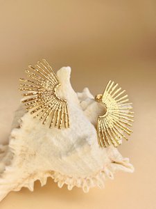 Ohrringe Ohrringe in goldenem Edelstahl