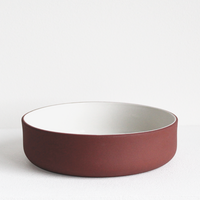 Schüsselfundament | Terrakotta / Weiß