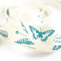 Satin ribbon caterpillar-doll-butterfly (25 m roll)