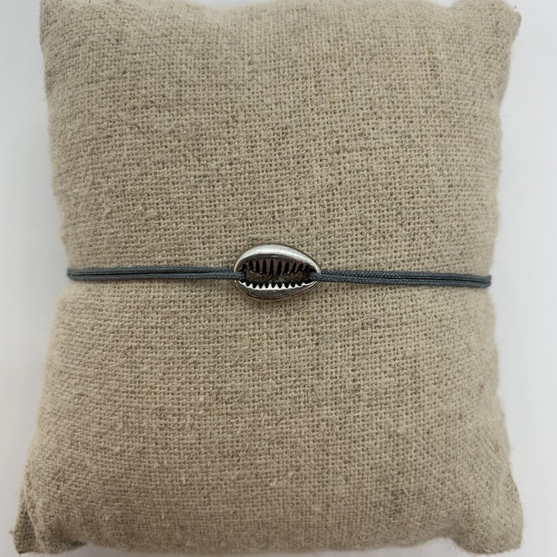 Lille Silver Shell armbånd