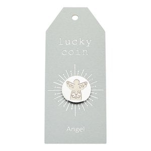 Coin-"lucky coin"-stainless steel-angel