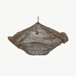 Rhupio Pendant Lamp, Brass Metal, Large