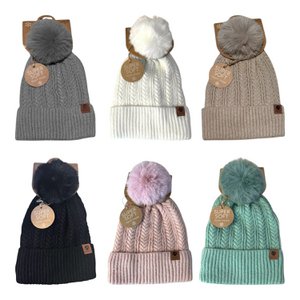 Winter women's hat »Bommel cap nora with Teddy» knitting hat with braiding optics »winter hat with bobble