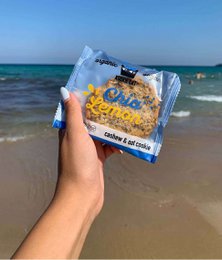 Chia and Lemon Cookie, organic, Kookie Cat, 50g