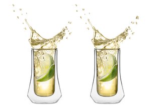 SET van 2 dubbelwandige borrelglaasjes SOHO 8913