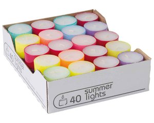 Summerlights, 40er Box ca. 8 Std. Brenndauer