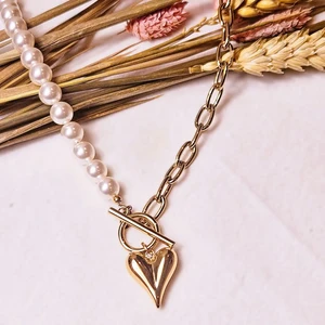 Ketting parel met hartje