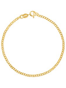 Bracelet Curb Chain ESSENTIAL Gold Plated