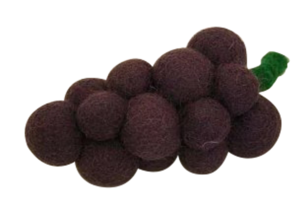 Fruchtrote Trauben/Bündel
