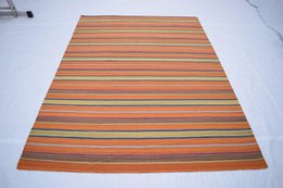 Hazan Kelim Stripes-H Or Orange