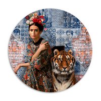 Melli Mello Frida Kahlo Wall circle