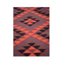 Tapis Kilim Tapisserie Vintage en Laine
